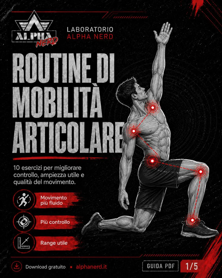 Copertina della Routine di Mobilità Articolare Alpha Nerd